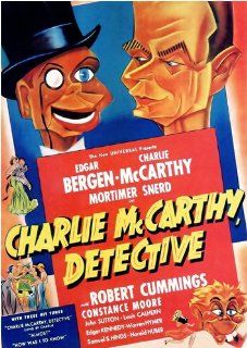 Charlie McCarthy, Detective Edgar Bergen, Charlie McCarthy, Robert Cummings, Frank Tuttle Movies & TV