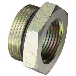 Eaton Weatherhead C3269X20X16 Carbon Steel Fitting, Adapter, 1" NPT Female x 1 1/4" O Ring Boss Male Industrial Pipe Fittings