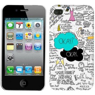 Apple iPhone 4 Okay Okay Phone Case Cover Cell Phones & Accessories