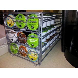 DecoBros 3 Tier Drawer Storage Holder 54 Keurig Coffee Pod Grocery & Gourmet Food