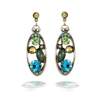 La Contessa Pastels Oval Earrings   E8324 Dangle Earrings Jewelry