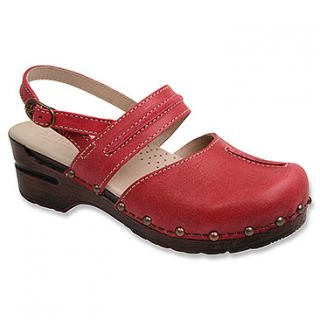 Sanita Khloe  Women's   Red Wax Leather