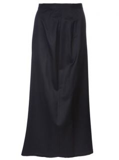 Yohji Yamamoto Long Woven Skirt