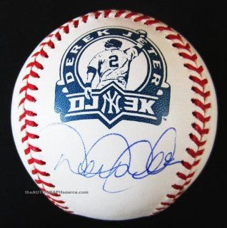 Derek Jeter Signed 3000 Hit Baseball at 's Sports Collectibles Store