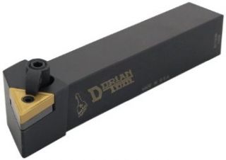Dorian Tool MTJN Square Shank Multi Lock Turning Holder, Right Hand Cut, 5/8" Shank Width, 5/8" Shank Height, 4 1/2" Overall Length, 3/8" Insert