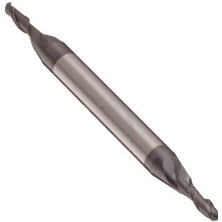 Niagara Cutter 88845 High Speed Steel (HSS) Ball Nose End Mill, Double End, Inch, TiCN Finish, Roughing and Finishing Cut, 35 Degree Helix, 2 Flutes, 2.25" Overall Length, 0.063" Cutting Diameter, 0.188" Shank Diameter Industrial & Scie