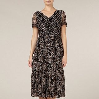 Jacques Vert Lace and Ribbon Dress