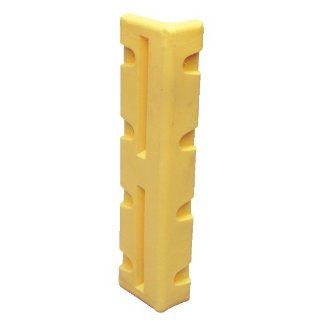 Beacon Corner Protector; Material Polyethylene; Overall Height 40 1/2"; Flange Width 6" & 8"; Drywall Anchors Not Included; Model# BVCP 40 Industrial Products