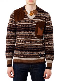 Fair Isle knit sweater  Moncler W