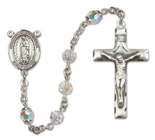 Our Lady of Guadalupe Crystal Rosary Jewelry