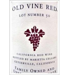 Marietta Cellars Old Vine Red Lot Number 56 750ML Wine