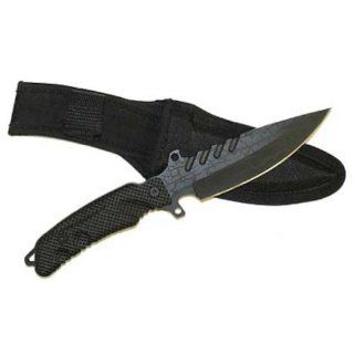 CAA Tactical Knife 10.3 Inch Overall with 5.5 Inch Fixed Blade with Sheath  Hunting Knives  Sports & Outdoors