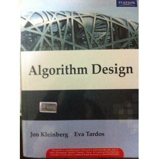 Algorithm Design (9780321295354) Jon Kleinberg, va Tardos Books