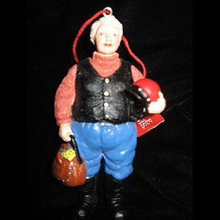 Possible Dreams Mrs. Claus with Helmet Ornament   Decorative Hanging Ornaments
