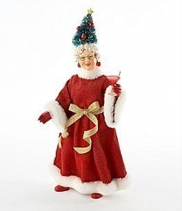 Possible Dreams "It's a Cosmo Christmas" Mrs. Claus Figurine   Holiday Figurines
