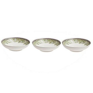 Denby White Monsoon Daisy set of three dipping bowls