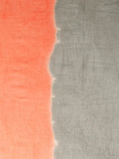 Girasole two tone cotton scarf  Dianora Salviati  MATCHESFAS