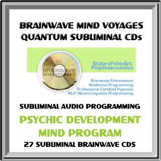 Develop Your Psychic Ability Subliminal Mind Program 27 CD Collection Using Brainwave Entrainment Technology and Subliminal Programming (27 BMV Quantum Subliminal Audio CDs Psychic Development, ESP Extrasensory Perception, Telepathy, Precognition, Channe