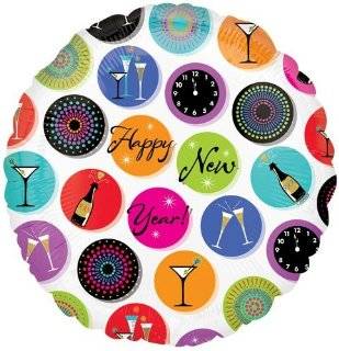 18" New Year Icons Magicolor (1 per package)   Home