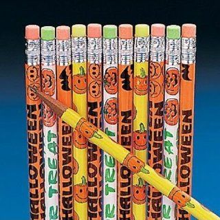 Halloween Pencils   12 per pack Toys & Games