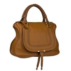 Chloe 'Marcie' Saddle Leather Shoulder Bag Chloe Designer Handbags