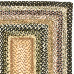 Hand woven Indoor/Outdoor Reversible Multicolor Braided Rug (2'3 x 8') Safavieh Runner Rugs