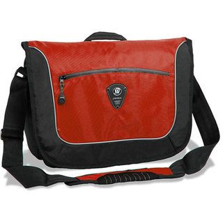 J World 'Windgate' Red Messenger Bag J World Fabric Messenger Bags