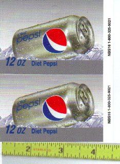Large Square or Marketing Vendor (Coke Machine) Size Diet Pepsi CAN Soda Vending Machine Flavor Strip, Label Card, Not a Sticker 