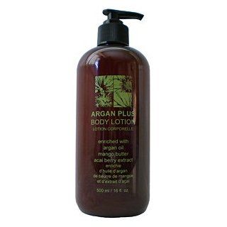 Luxo Laboratories Argan Plus Body Lotion With Acai Berry & Mango Butter 16 Fl.Oz. From Canada Health & Personal Care