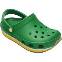 Children's Crocs Retro Clog Kelly Green/Yellow Crocs Slip ons