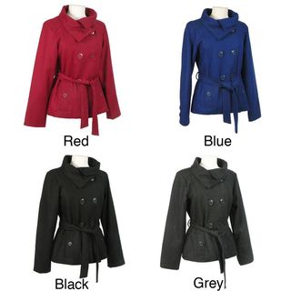 Cecil Gee Women's Double breasted Wool Blend Jacket Cecil Gee Coats