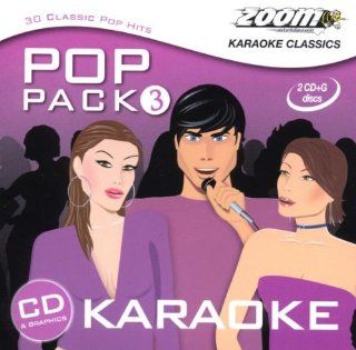 Zoom Karaoke   Pop Pack 3   Double CD+G Set Music