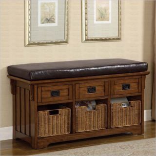 Coaster Small Storage Bench with Upholstered Seat   501061