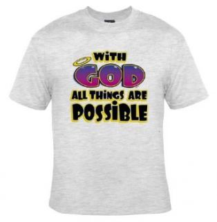 With God/Possible Youth T Shirt Clothing