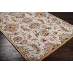 Hand tufted Stage Gold Wool Rug (8' x 11') INSTEN 7x9   10x14 Rugs