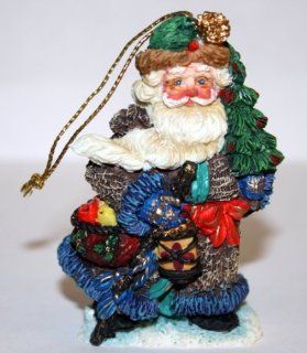 Crinkle Claus By Possible Dreams Black Forest Santa Ornament 659706   Holiday Figurines
