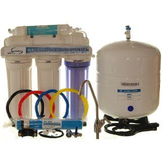 iSpring 75GPD 5 Stage Reverse Osmosis Water Filter System   Undersink Water Filtration Systems  