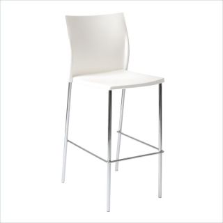 Eurostyle Yeva B Bar Chair in White   90131WHT