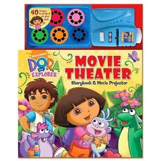 Dora the Explorer Movie Theater Story book and Movie Projector Toys & Games