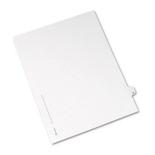 Avery 01404   Avery Style Legal Side Tab Dividers, One Tab, Title D, Letter, White, 25/Pack AVE01404  Binder Index Dividers  Electronics