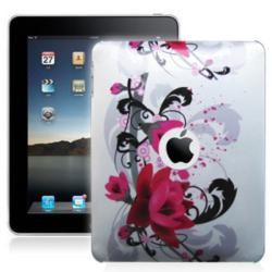 Premium Red Flower Apple iPad Protector Case Other Accessories