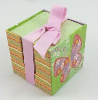 Green Butterfly Post It Notes Paper Gifts Birthday Present Idea 700 Sheets 1 PC Toys & Games