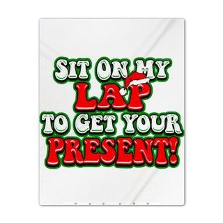 Twin Duvet Cover Christmas Santa Sit On My Lap To Get Your Present  