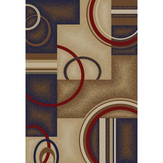 Generations Navy Area Rug (7' 10 x 9' 10) 7x9   10x14 Rugs