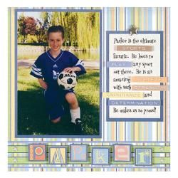 Boy's Scrapbooking Set by HOTP Other Scrapbooking Kits