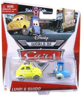 Disney/Pixar Cars World of Cars Radiator Springs Luigi & Guido #3,4/15 155 Scale Toys & Games