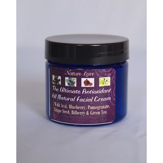 Nature Love The Ultimate Antioxidant All natural Facial Cream Soap & Lotions
