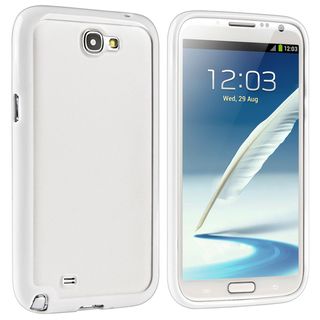 BasAcc White Hybrid Case for Samsung Galaxy Note II N7100 BasAcc Cases & Holders