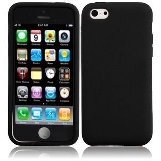 BasAcc Black Silicone Case for Apple iPhone 5 BasAcc Cases & Holders