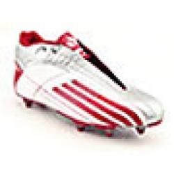 Adidas Men's 'Scorch 3 Mid D' White/Red Football Cleats (Size 16) Adidas Athletic